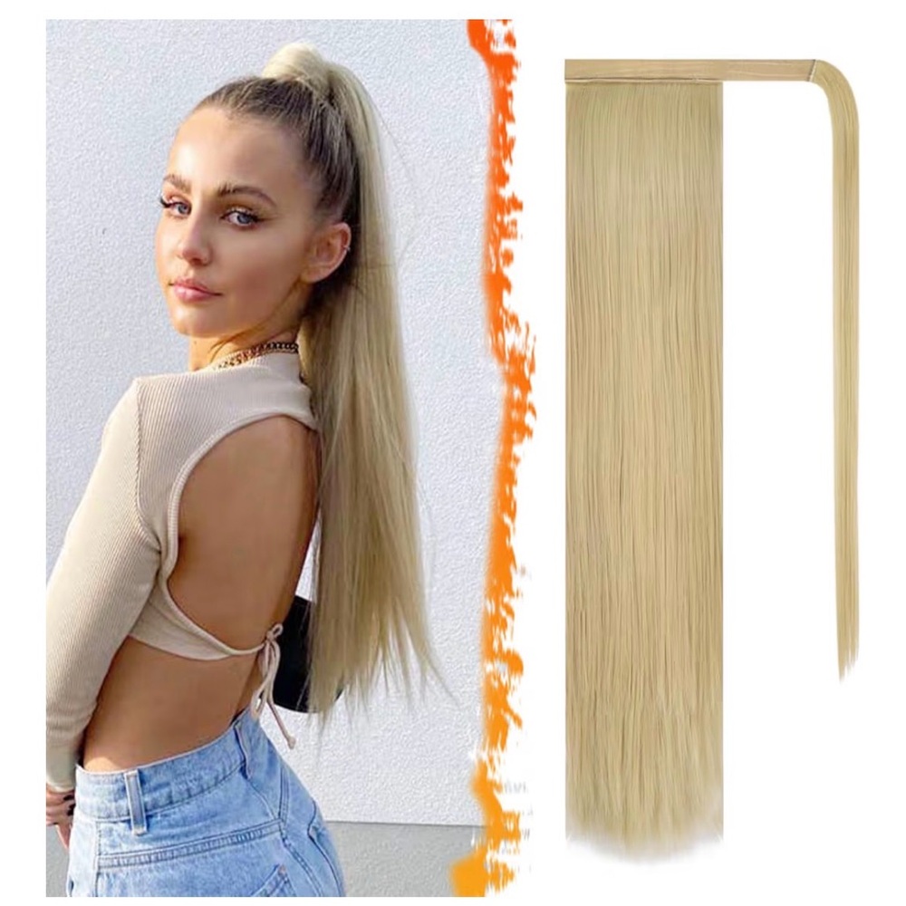 24 inch Blonde Hair Extension